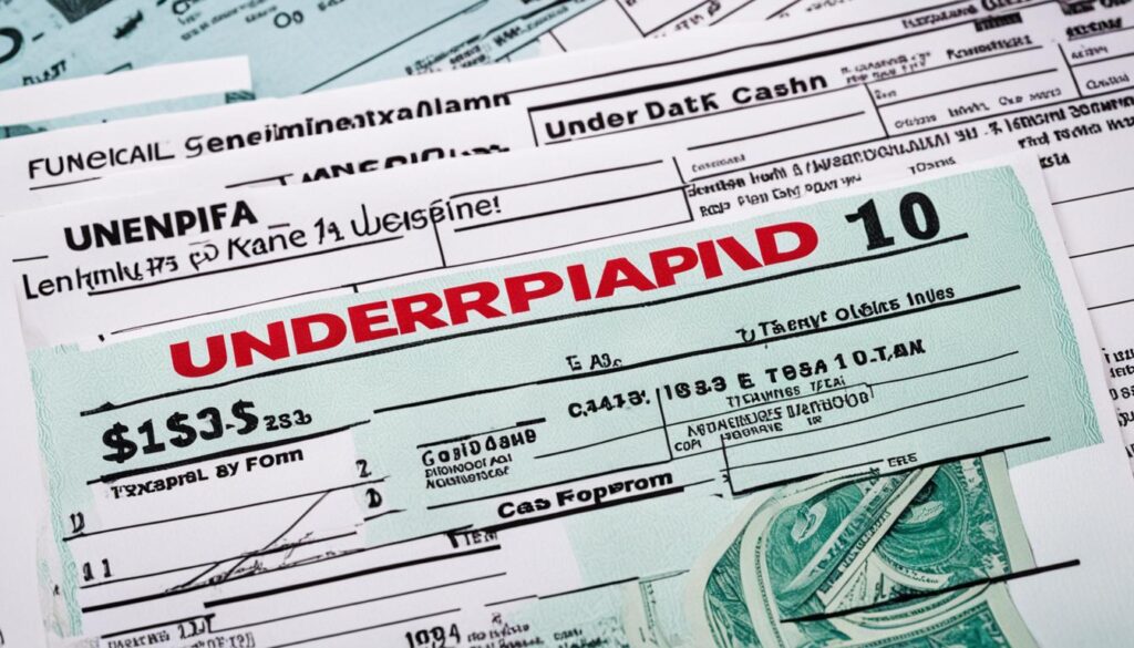 underpaid taxes